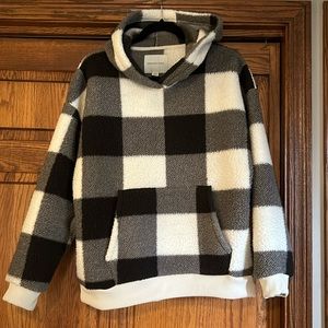 AMERICAN EAGLE-Buffalo check Women’s hoodie-Size M/M/M